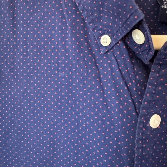 GAP Factory Men's Blue Short Sleeve Shirt - Picture 4 of 4